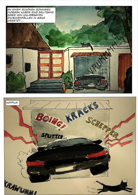 Comic: Männer und Autos