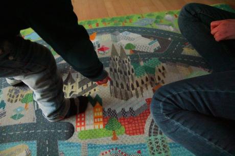 Heimatkunde Spielteppich Köln von Heimatpiste