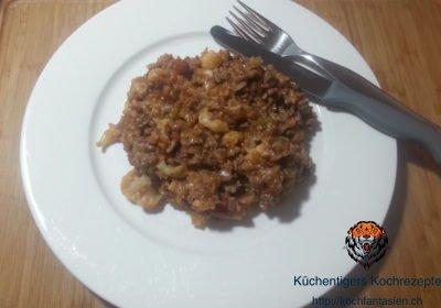 Hackfleisch Reis Gemüse Pfanne Hackfleisch Reis Gemüse Pfanne