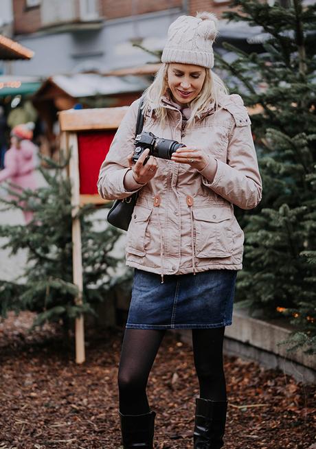 Today’s outfit: Altrosa auf dem Weihnachtsmarkt Today’s outfit: Altrosa auf dem Weihnachtsmarkt