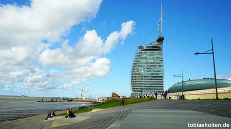 Top-Fotospot: Aussichtsplattform Sail City in Bremerhaven