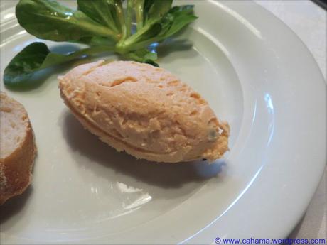 Forellenmousse mit grünem Pfeffer Forellenmousse mit grünem Pfeffer