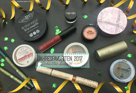 Jahresfavoriten 2017 - Dekorative (Natur)Kosmetik