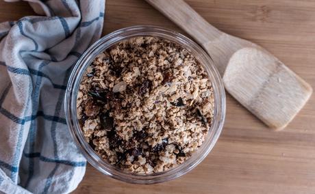 Knusprige Haferflocken Honig Mandel Granola