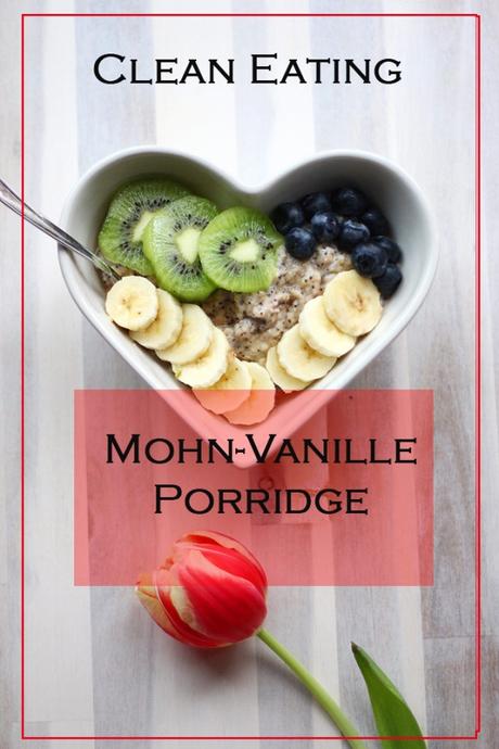 Mohn Vanille Porridge cleaneating