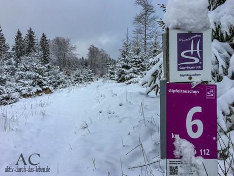 Winterwunderland Hunsrück – Wandern auf der Traumschleife Gipfelrauschen