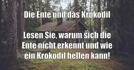 Story: Die Ente und das Krokodil Story: Die Ente und das Krokodil