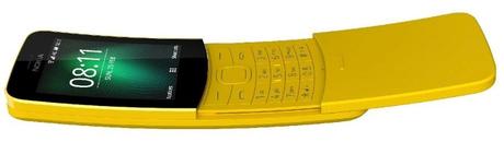 Das Bananenhandy Nokia 8110 4G für Nostalgiker