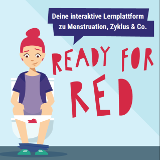 READY FOR RED: digitale Menstruationsaufklärung