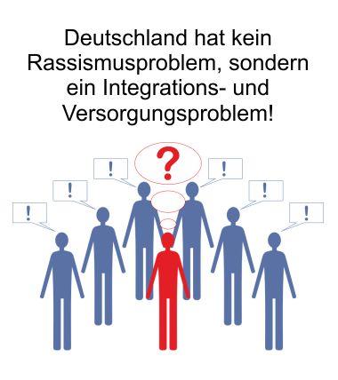 Deutschland hat kein Diskriminierungs- und Rassismusproblem, sondern ein Integrations- und Versorgungsproblem