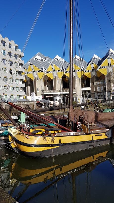 19_a-rosa-Flusskreuzfahrt-Rhein-Alter-Hafen-Cube-Houses-Architektur-Rotterdam-Holland-Niederlande