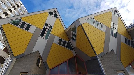 11_a-rosa-Flusskreuzfahrt-Rhein-Cube-Houses-Architektur-Rotterdam-Holland-Niederlande