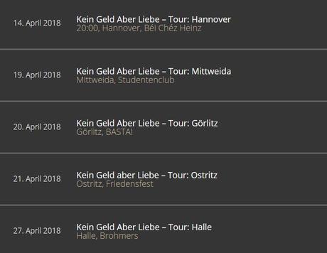 Happy Releaseday: 2ersitz – Kein Geld aber Liebe EP // 3 Videos + full EP Stream