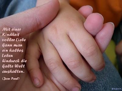 Die hilfreiche Hand, für die unsere Kinder dankbar sein können!
