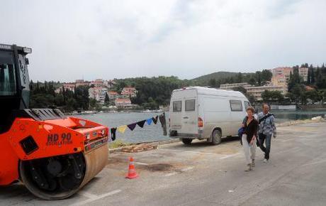 Reisebericht Balkan: dicke Mauern in Kroatien