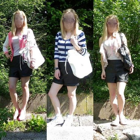 How to wear: Leather Shorts | Casual