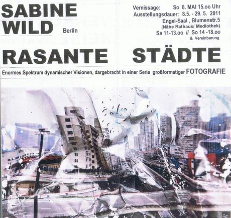 Ausstellung im Kunstverein Tauberbischofsheim: Sabine Wild - Rasende Städte