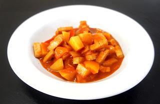 Kartoffel-Tofu-Gulasch