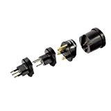 Tipp für deine nächste Reise: Der Steckdosen Life Hack Hama Europa Reisestecker-Set inkl. 3 Einsätze für Italien, Schweiz und UK