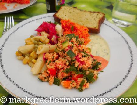 Euer Lieblingsrezept zur Grillsaison: Orientalischer Couscous Salat – glutenfrei, mit Hirse