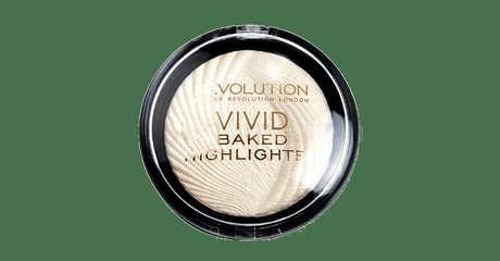 Makeup Revolution Vivid Baked Highlighter Golden Lights Makeup Revolution Vivid Baked Highlighter Golden Lights