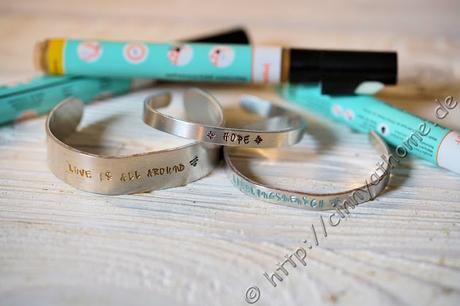 ImpressArt Mit ImpressArt geht es ganz einfach seinen individuellen Schmuck selbst zu machen #DIY #Metall #Leder