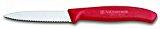 Victorinox Küchenmesser 8cm Swiss Classic (Extra scharfer Wellenschliff, Ergonomischer Griff, Spülmaschinengeeignet) rot Victorinox Küchenmesser 8cm Swiss Classic (Extra scharfer Wellenschliff, Ergonomischer Griff, Spülmaschinengeeignet) rot