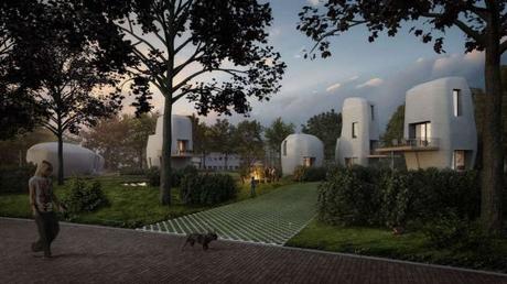 Häuser aus 3D Drucker (Niederlande)