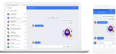 SMS im Browser: Android Messages Web