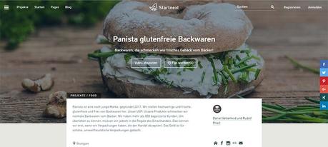 Besuch in der glutenfreien Backstube von Panista – Crowdfunding Panista Crowdfunding Aktion 2018