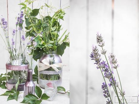 DIY Upcycling : Vasen aus alten Gläsern selber machen