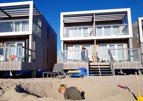 Strandhäuser bei Hoek van Holland #holland #reise #kinder #strand #urlaub #ferien #haus