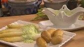Neue Kartoffeln mit weissem Spargel Neue Kartoffeln mit weissem Spargel