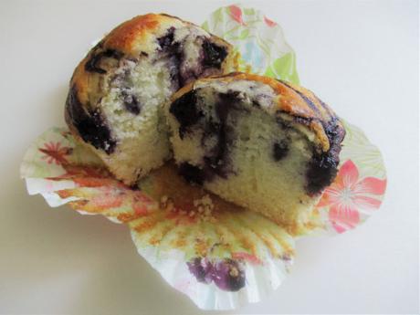So luftig… so lecker… so blau… American Blueberry Muffins mit Buttermilch