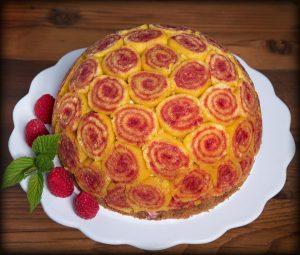 Glutenfreie Kuppel Biskuitrolle – Swissroll von Doris Glutenfreie Biskuitrolle von Doris