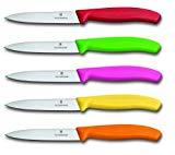 Victorinox Gemüsemesser Swissclassic 5er Set Bunt Gemischt, 10 cm, 6.770X.5 Victorinox Gemüsemesser Swissclassic 5er Set Bunt Gemischt, 10 cm, 6.770X.5