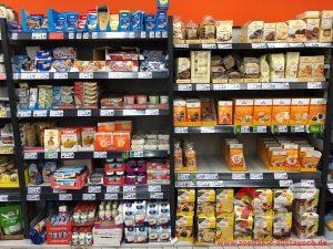 Neue glutenfreie Produkte bei Kaufland von K-free Glutenfrei Regal Kaufland Dianaplatz