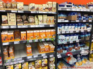Neue glutenfreie Produkte bei Kaufland von K-free Glutenfrei Regal Kaufland Dianaplatz