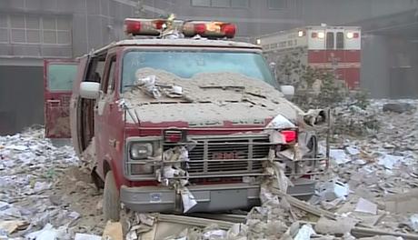 Aufgefrischte Aufnahmen vom 9/11 Attentat in New York