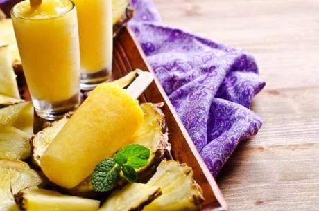 Ananassorbet Ananassorbet