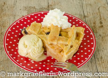 Noch mehr vom Apfelglück: Mein Apple Pie à la Mode mit Cranberries
