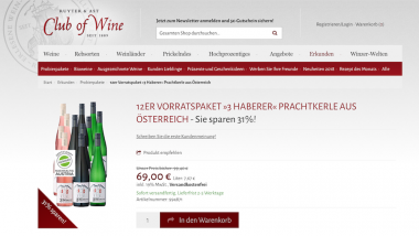 Club of Wine Ludwig von Kapff hochwertige Weine online shoppen 6