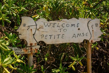 Ankunft an der Petite Anse