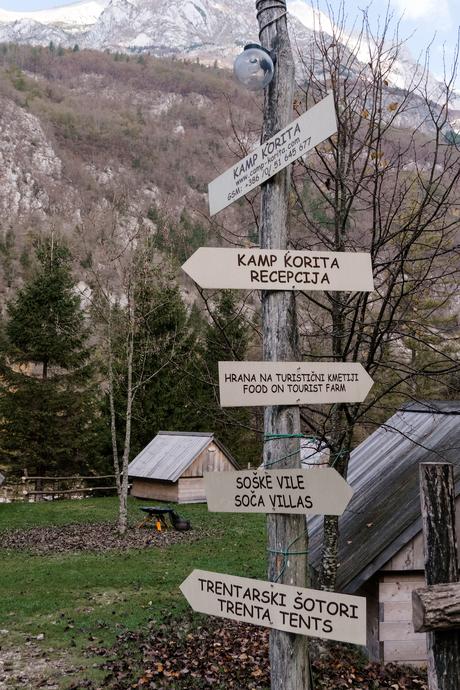 Das schönste Camp – Camp Korita im Soča Tal