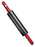 Kitchenaid Teigrolle, rot, Edelstahl, 6.4 x 7.1 x 24.1 cm Kitchenaid Teigrolle, rot, Edelstahl, 6.4 x 7.1 x 24.1 cm