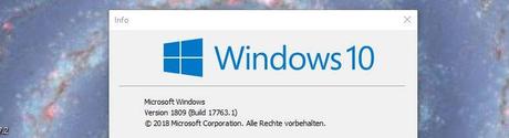 Herbstupdate Windows 10 1809 wieder freigegeben