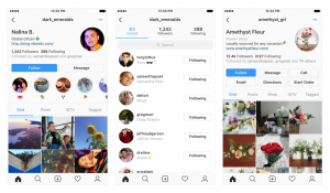 Instagram bekommt ein neues Design und Unternehmensprofile erhalten zusätzliche Tabs