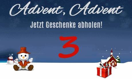 Weihnachtsgiveaway.de mit Adventskalender - Türchen 3