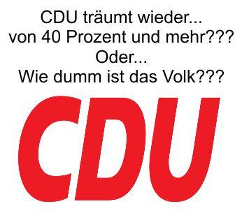 Die CDU/CSU träumt wieder von über 40 Prozent und dem Verschwinden der AfD