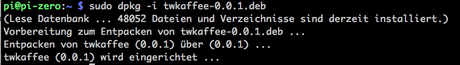 Debian Package (*.deb) auf dem Raspberry Pi mit oder ohne Abhängigkeiten (zależności) installieren